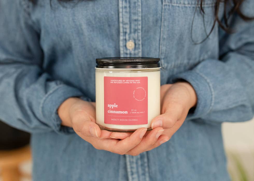 Apple Cinnamon Candle | 12 oz. Glass Jar
