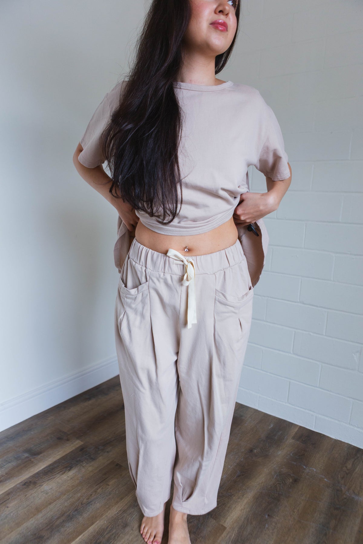 The Everyday Lounge Set in Beige
