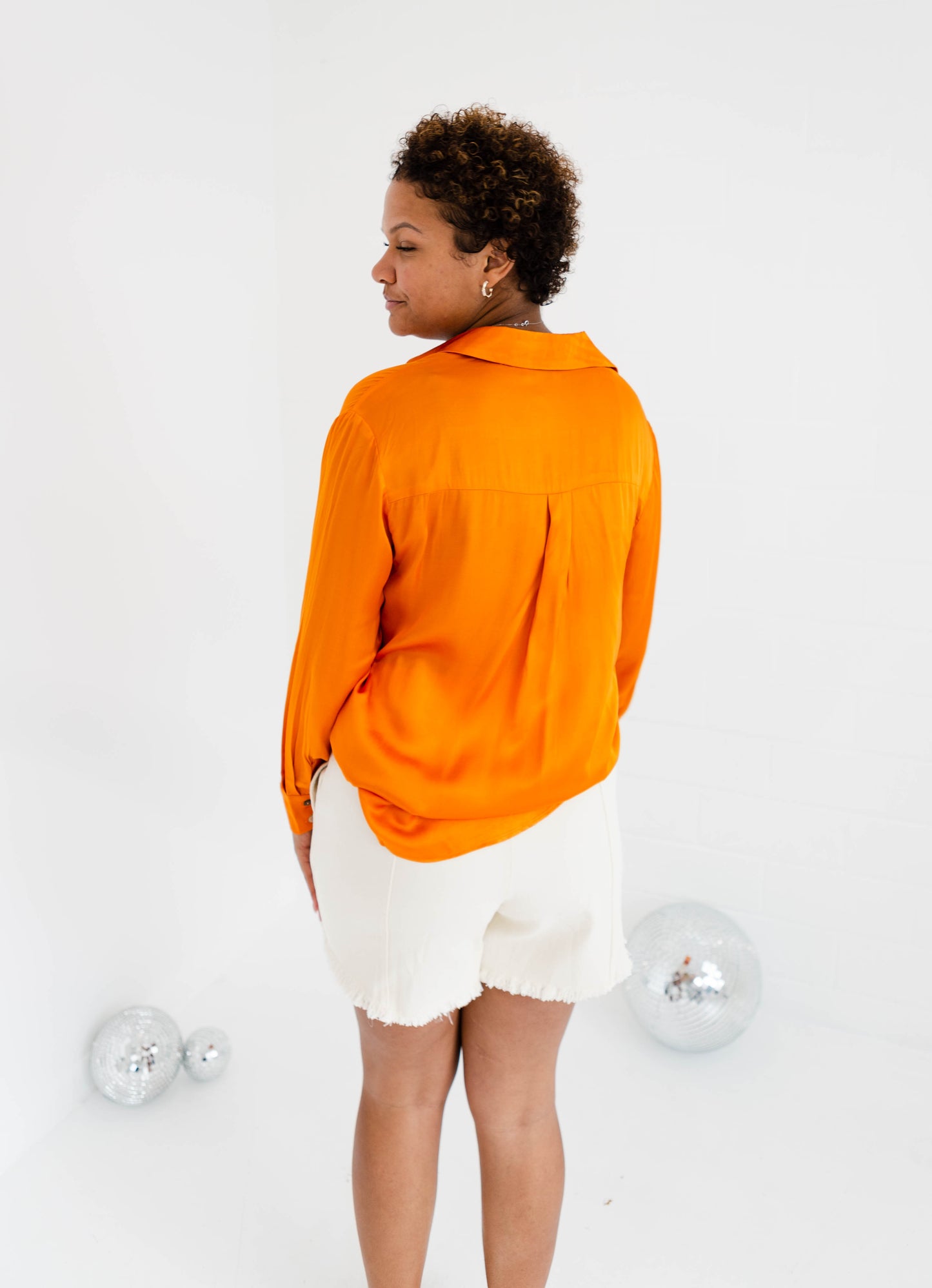 FINAL SALE: Elena Button Down Top