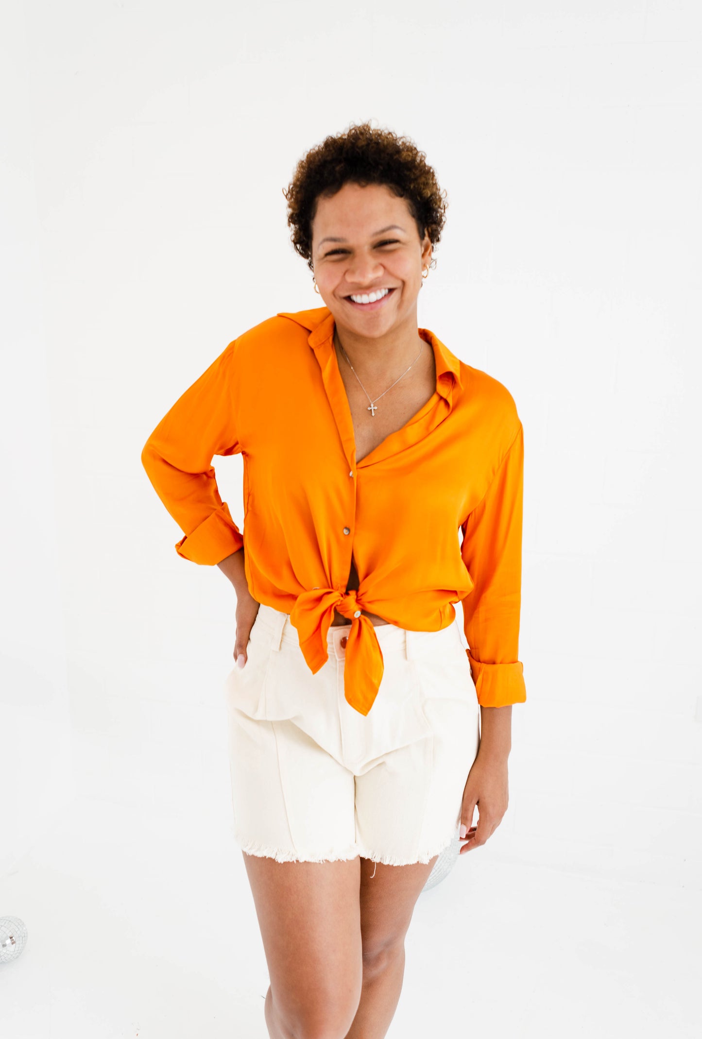 FINAL SALE: Elena Button Down Top