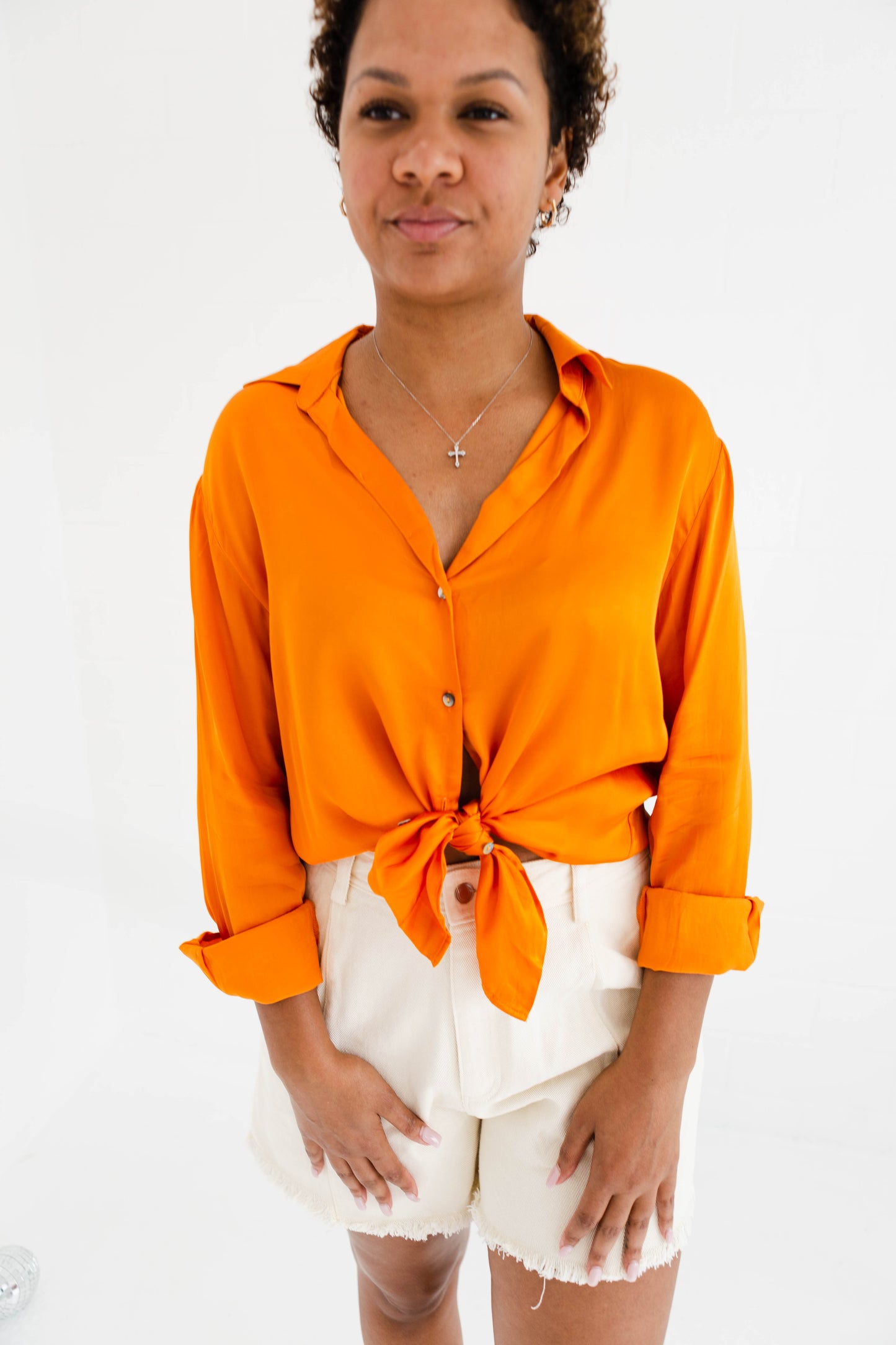 FINAL SALE: Elena Button Down Top