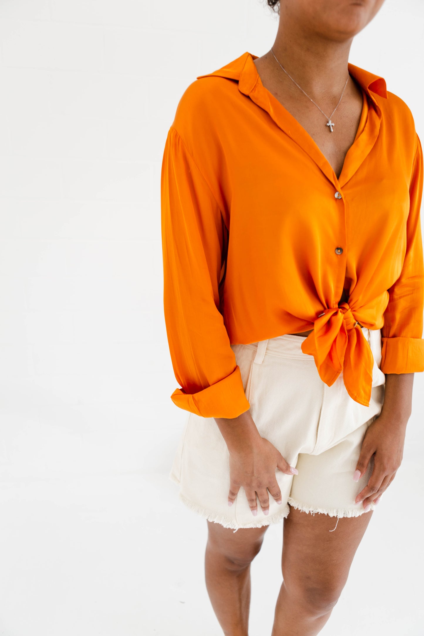 FINAL SALE: Elena Button Down Top