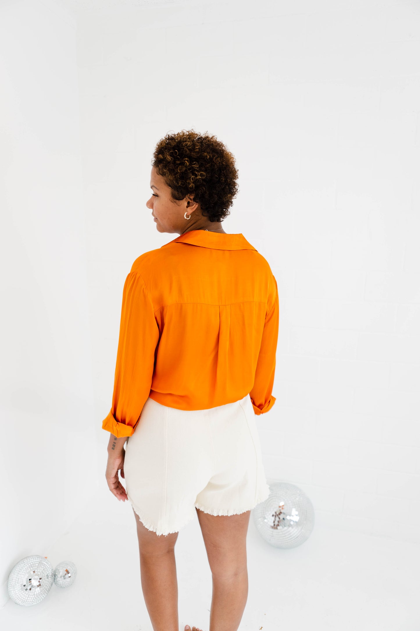 FINAL SALE: Elena Button Down Top
