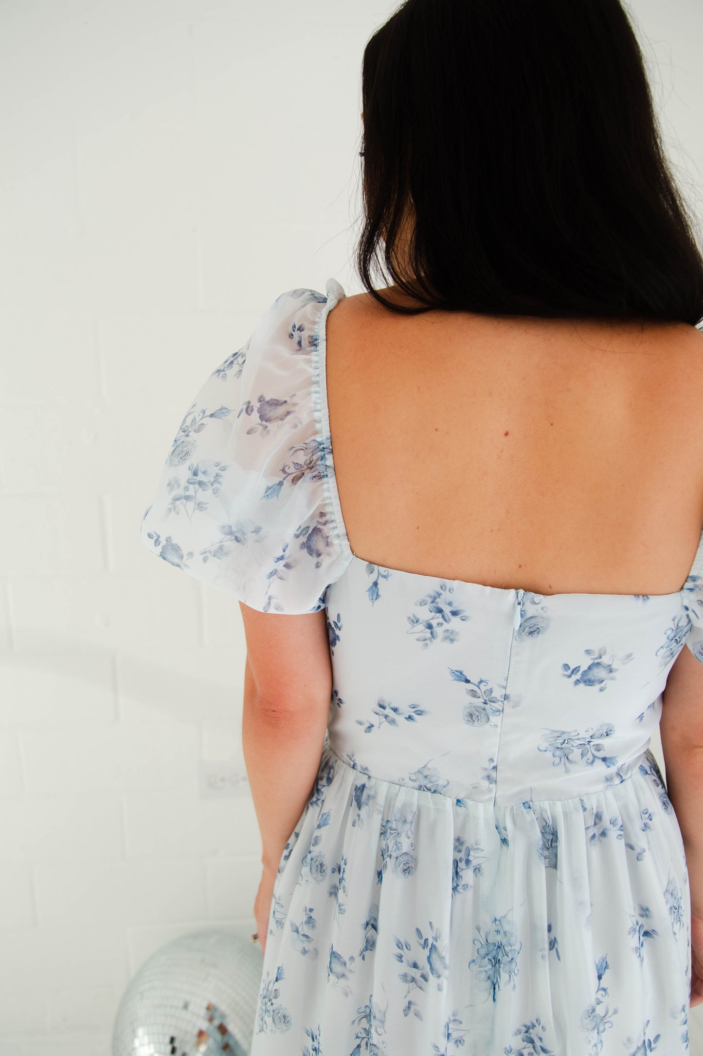 Something Blue Maxi Dress