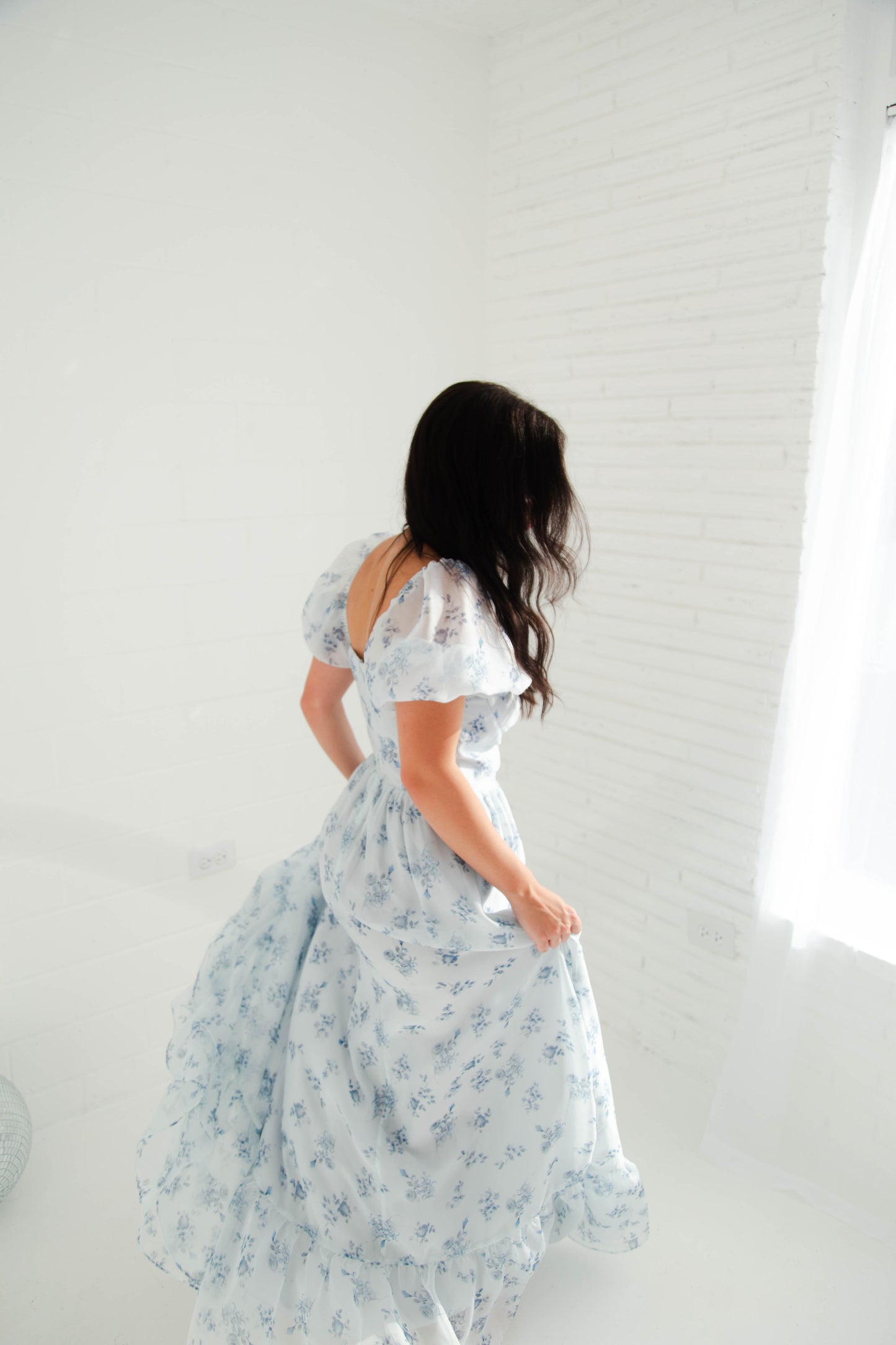 Something Blue Maxi Dress