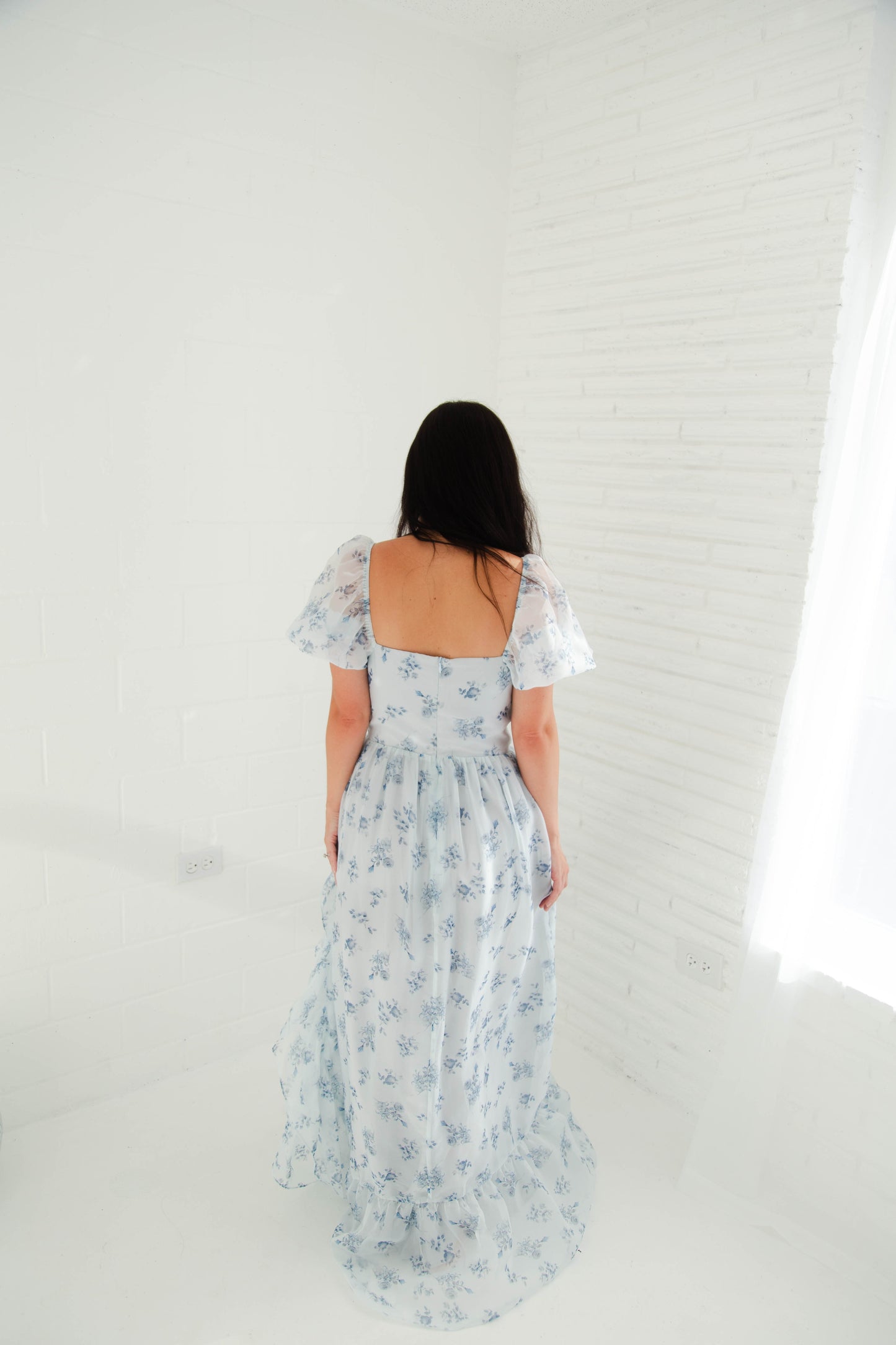 Something Blue Maxi Dress