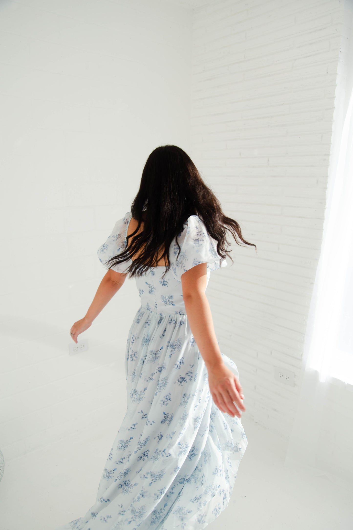 Something Blue Maxi Dress