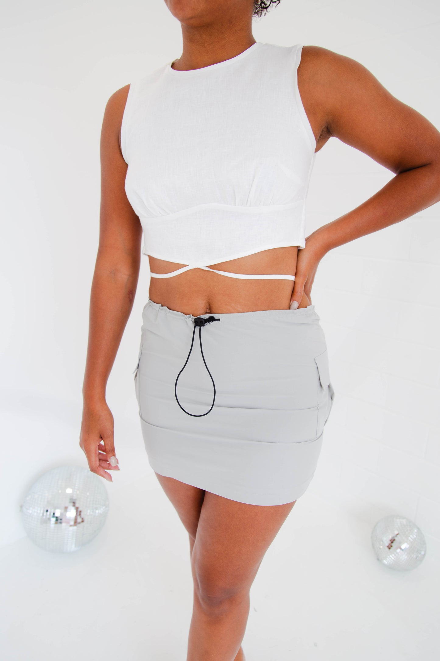 White Sands Linen Top