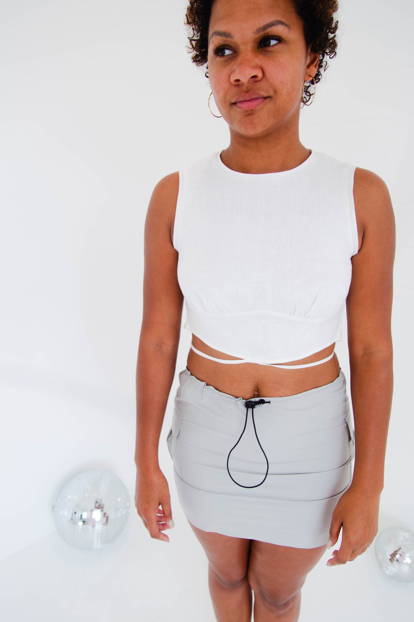 White Sands Linen Top