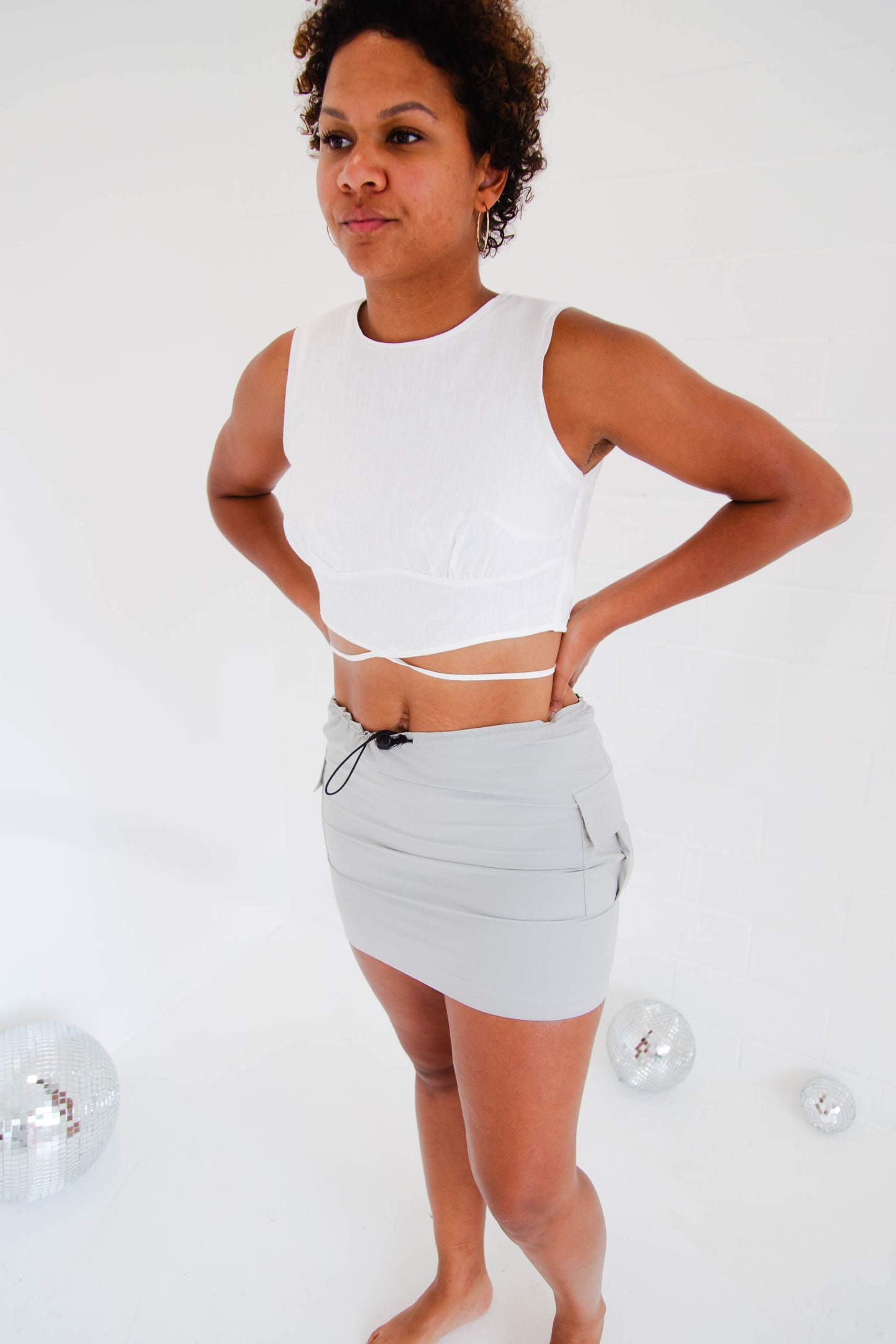 White Sands Linen Top