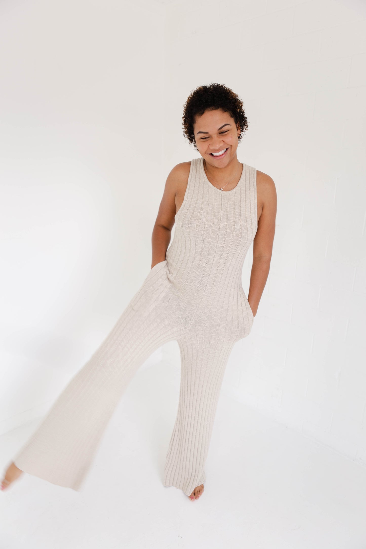 Natural Sweater Knit Jumper