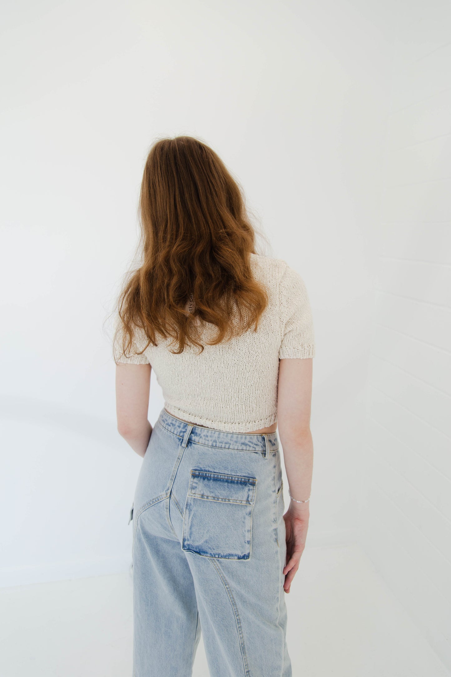Washed Cargo Denim