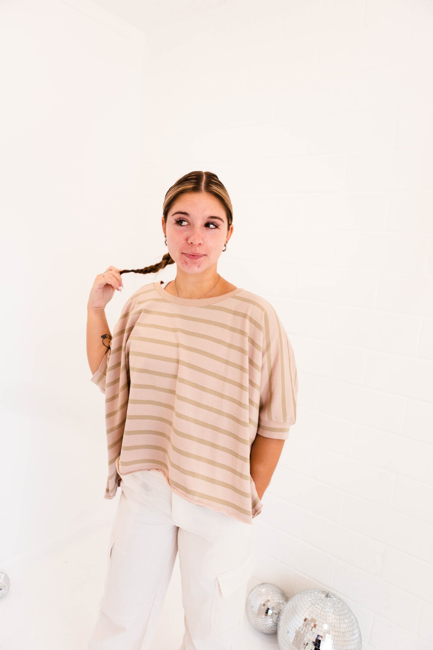 Wheeler Short Sleeve Top Knit