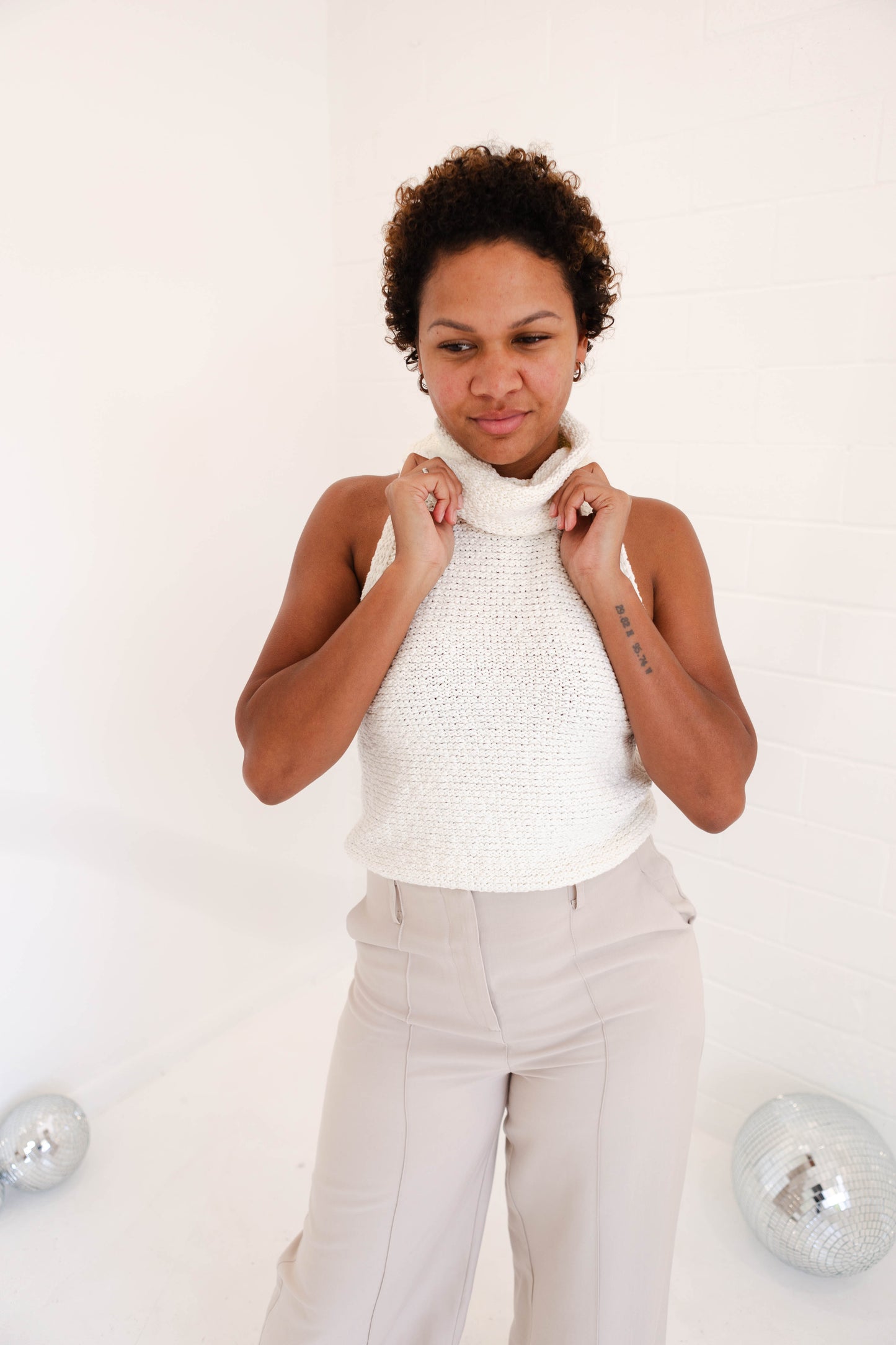 Salma Turtle Neck Top Sweaters