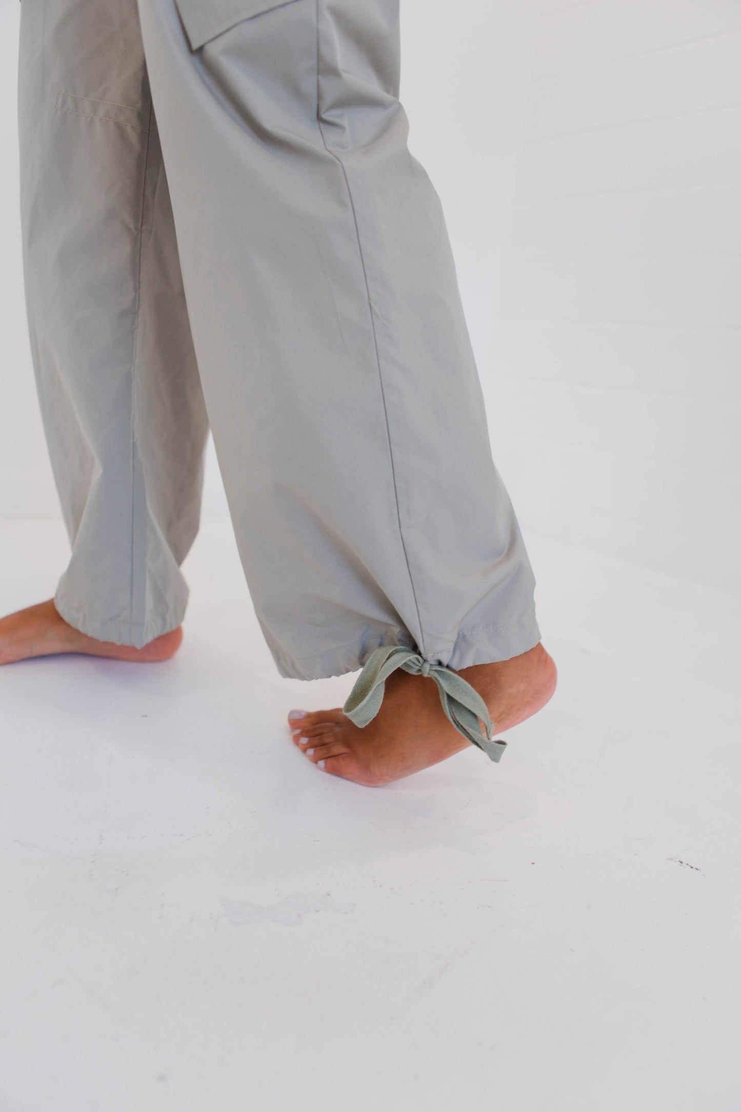 Soft Sage Cargo Pants