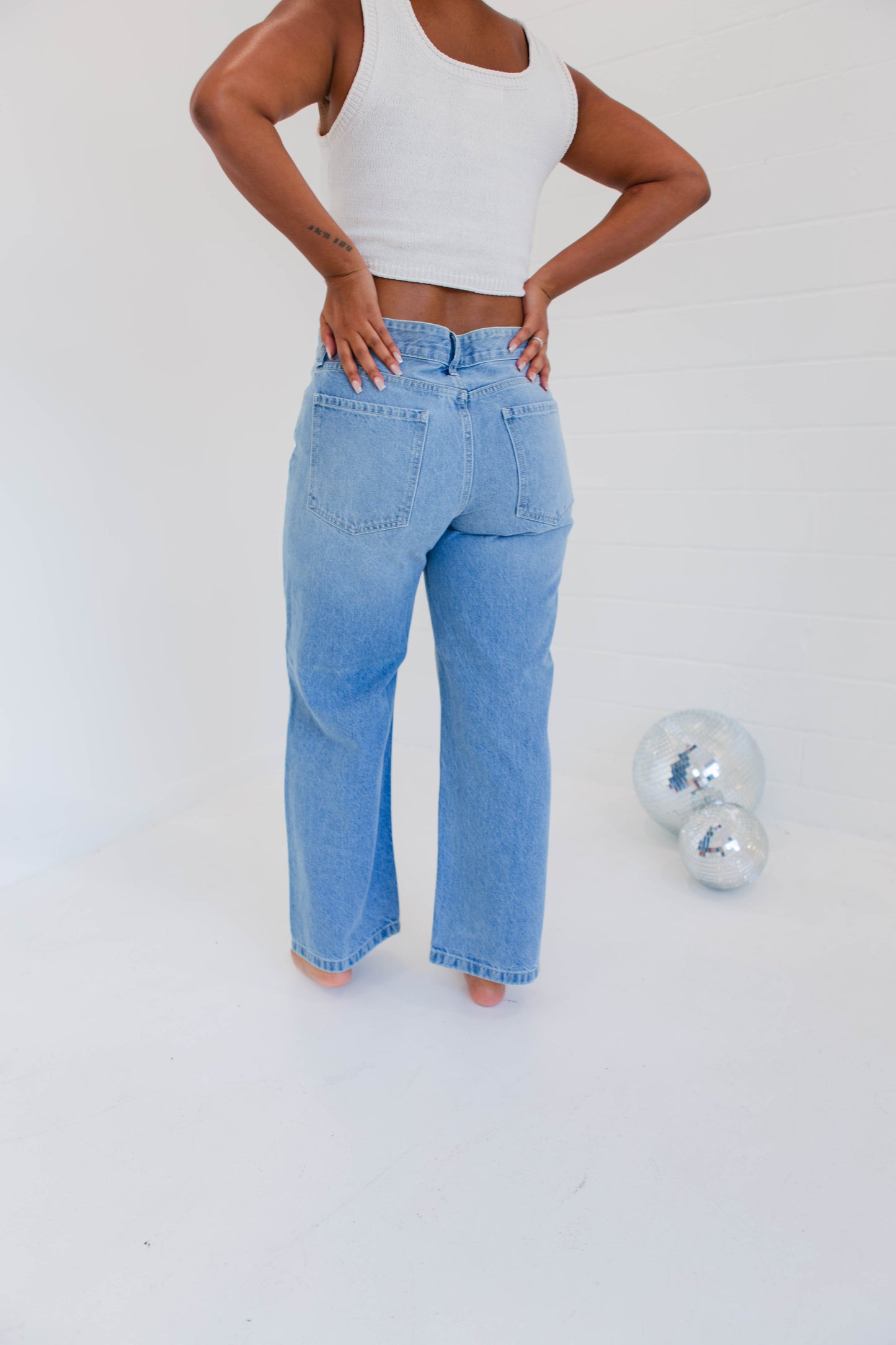 Mid Rise Skater Jean