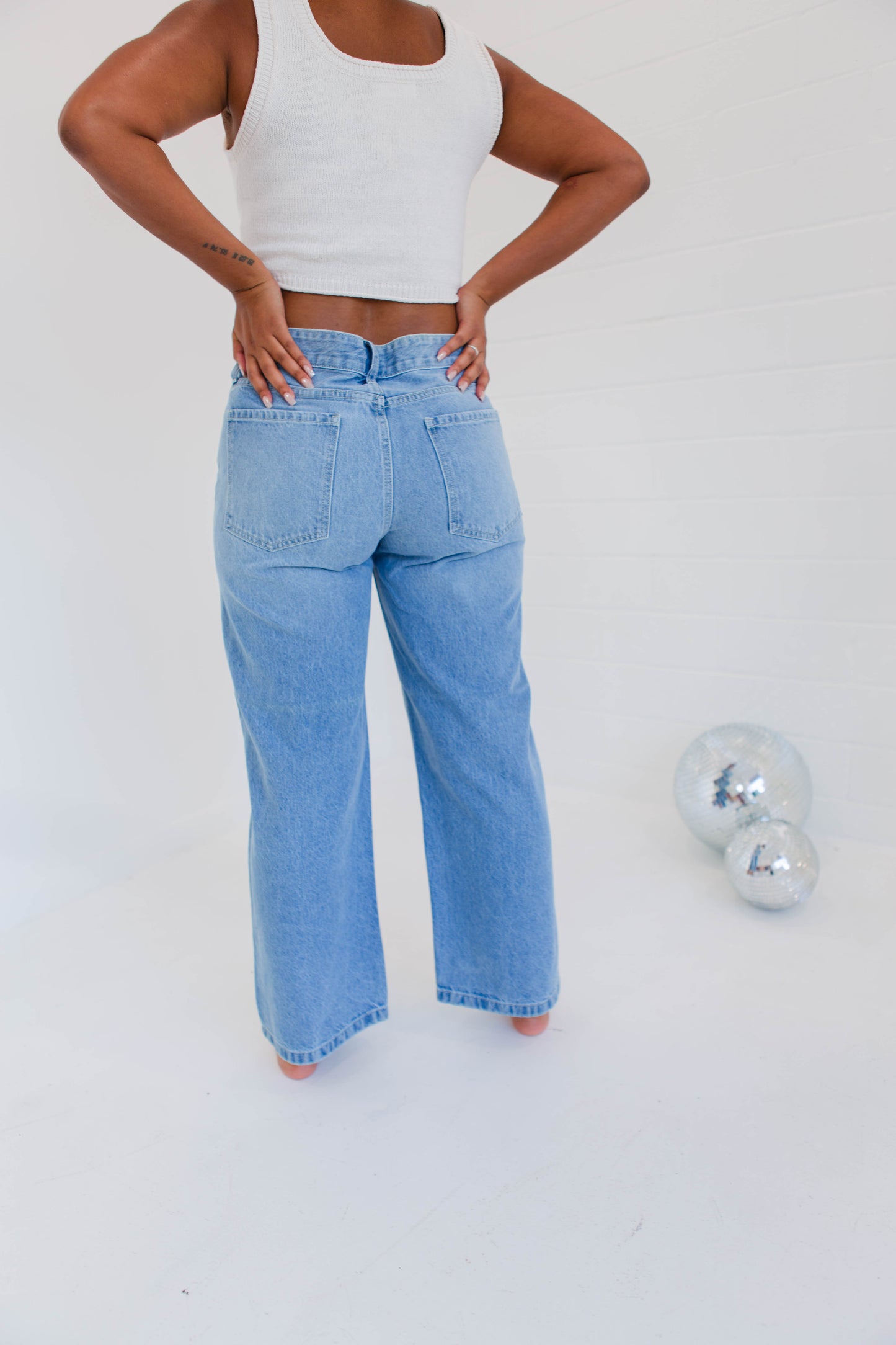 Mid Rise Skater Jean
