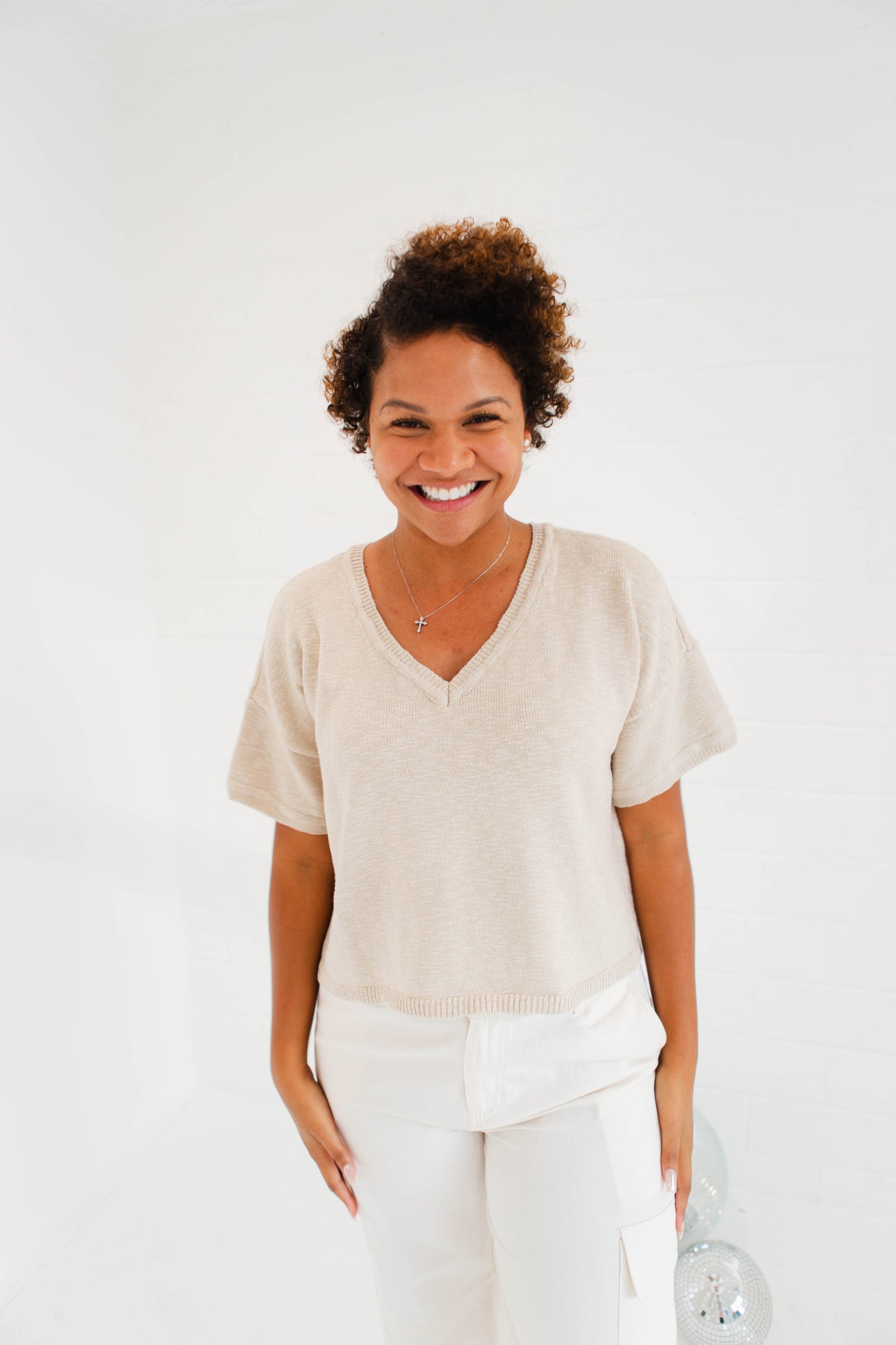 Dove Grey Sweater T-Shirt