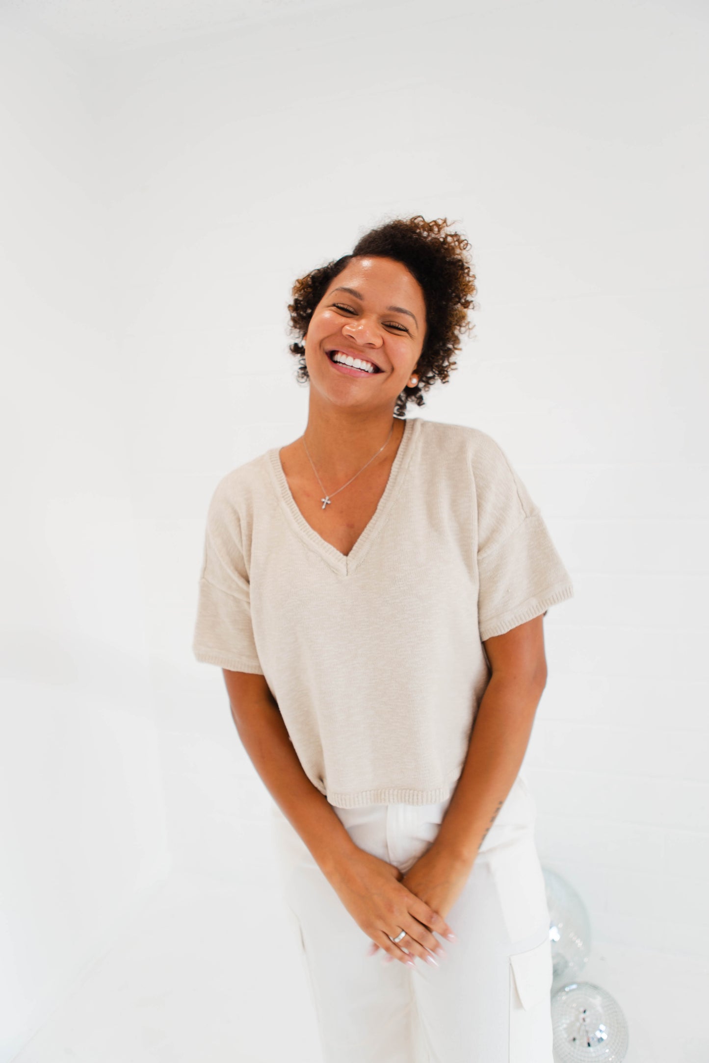 Dove Grey Sweater T-Shirt