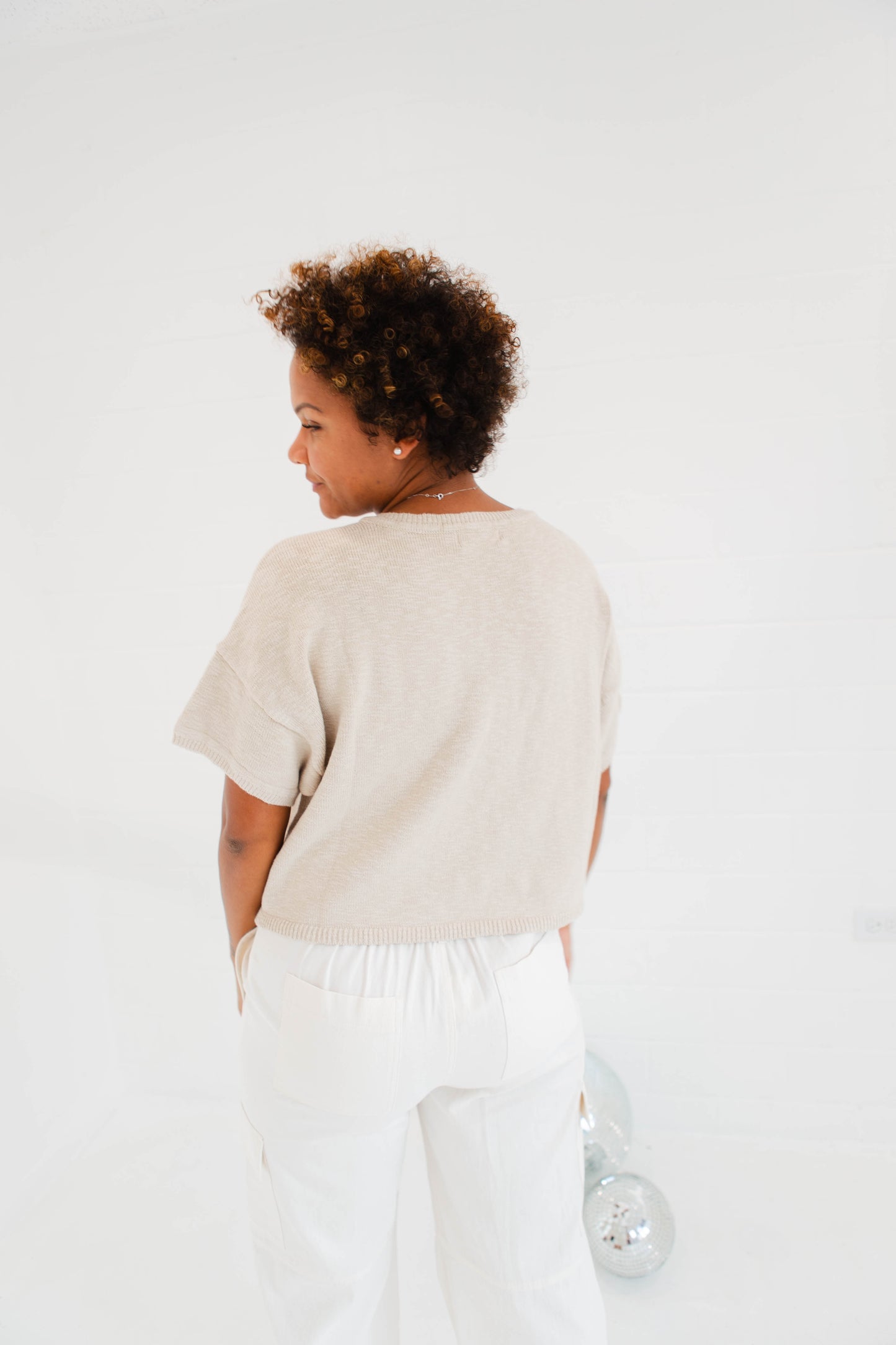 Dove Grey Sweater T-Shirt