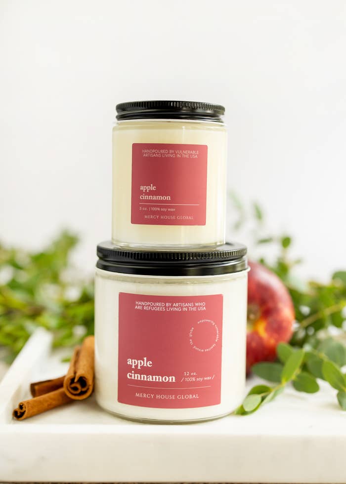 Apple Cinnamon Candle | 12 oz. Glass Jar