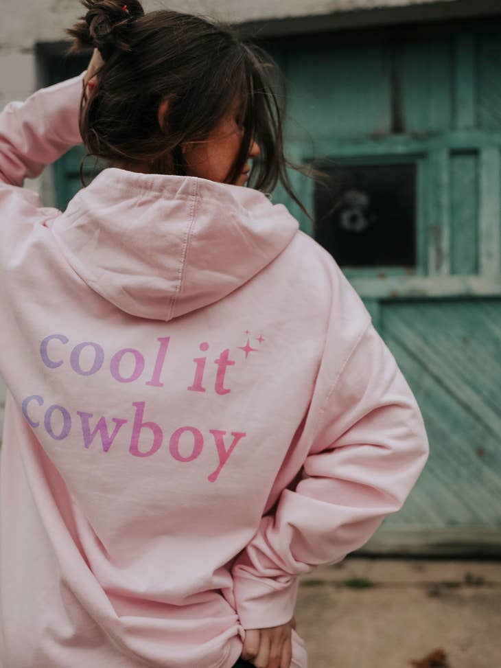 Cool It Cowboy Hoodie (Front + Back)