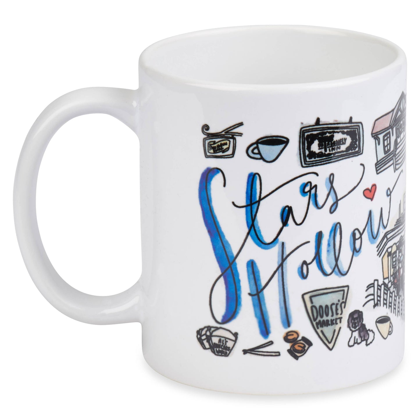 Stars Hollow Gilmore Girls 11 oz Ceramic Watercolor Mug