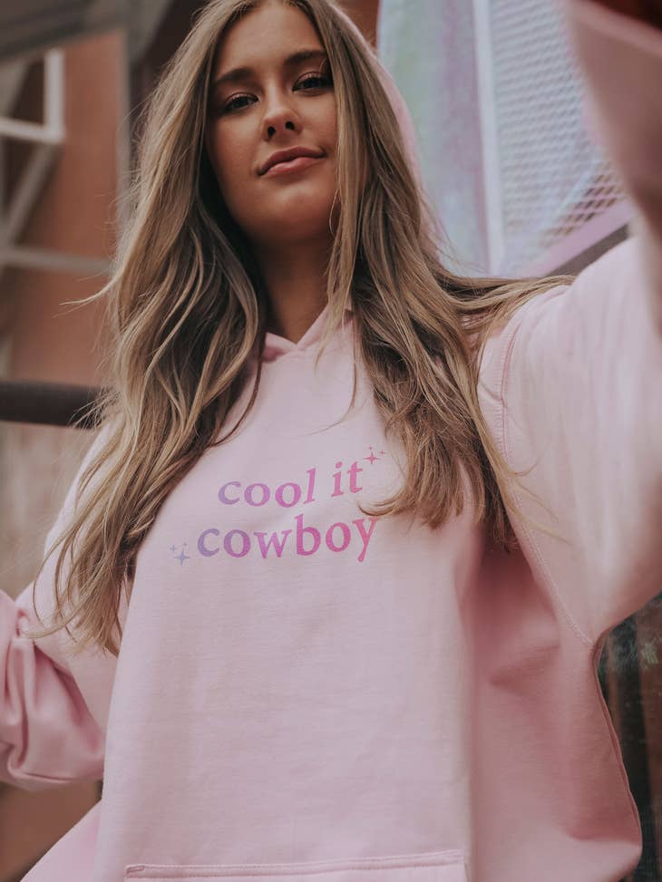 Cool It Cowboy Hoodie (Front + Back)