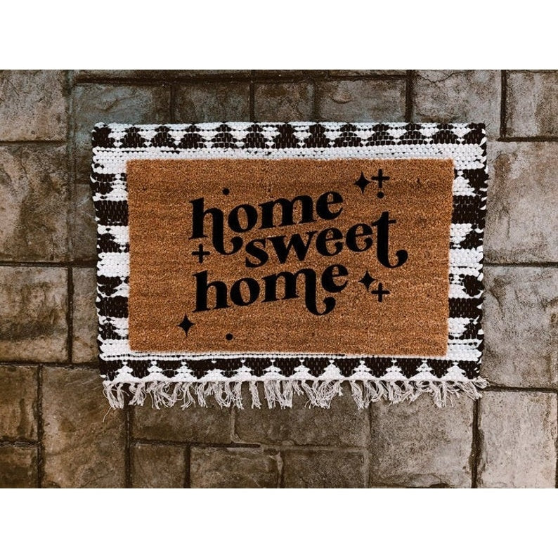Home Sweet Home Door Mat