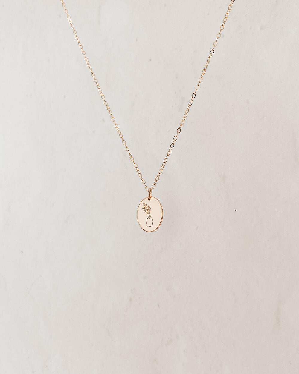 Vessel Necklace 14K Gold Filled