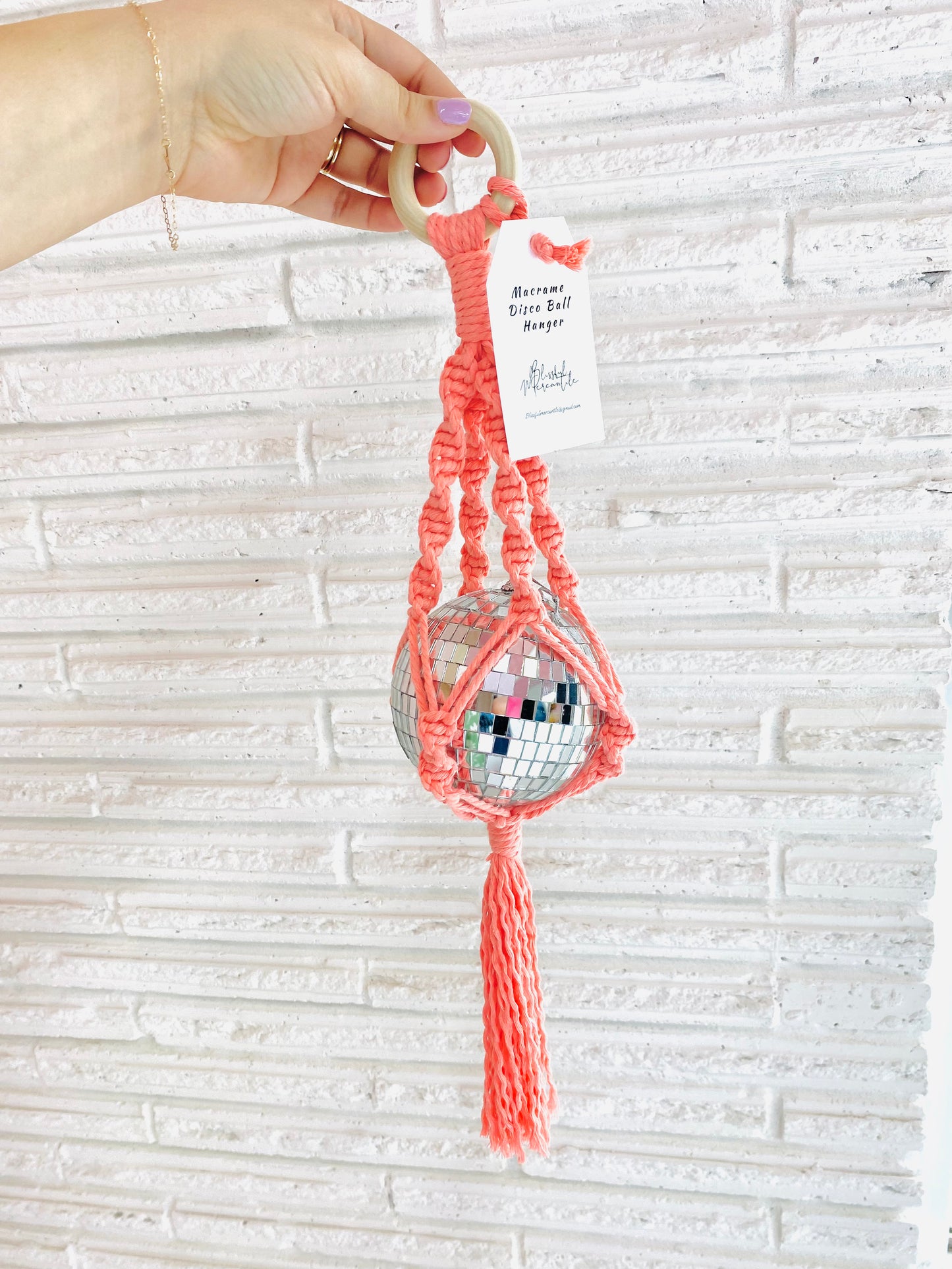 Disco Ball Wall Hanger