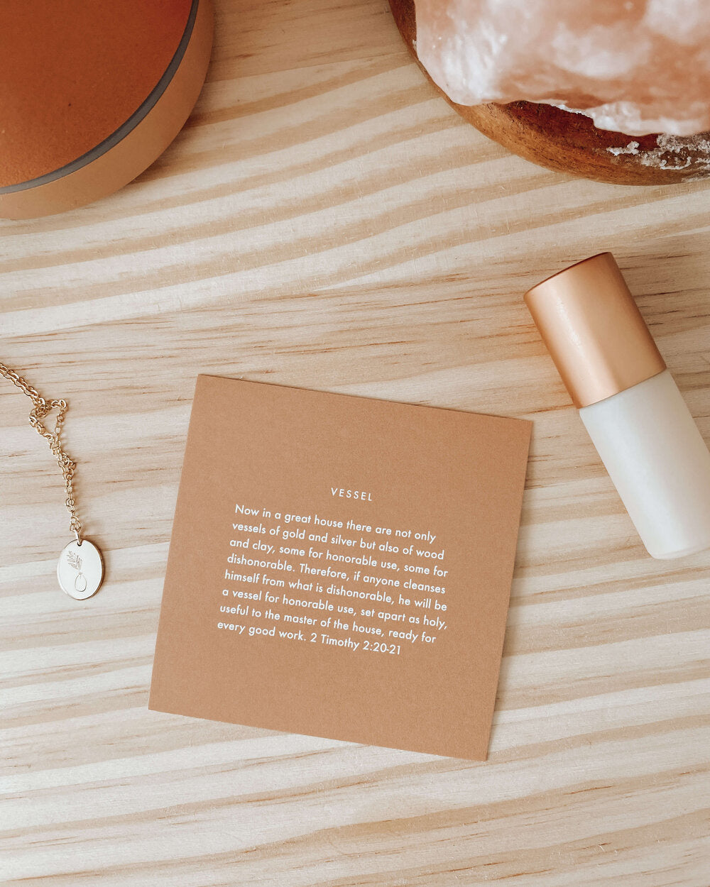 Vessel Necklace 14K Gold Filled