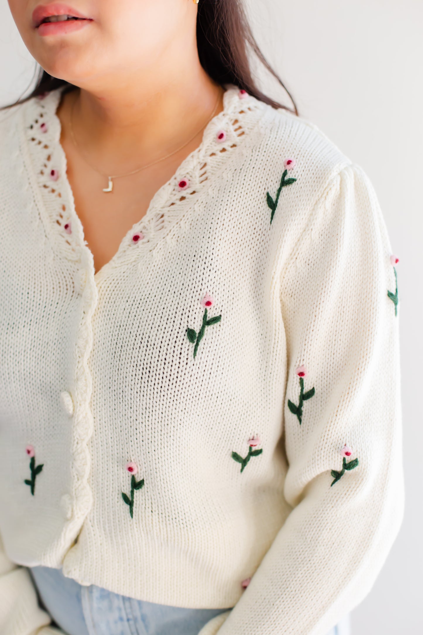 Sweet Blossom Button Up Cardigan