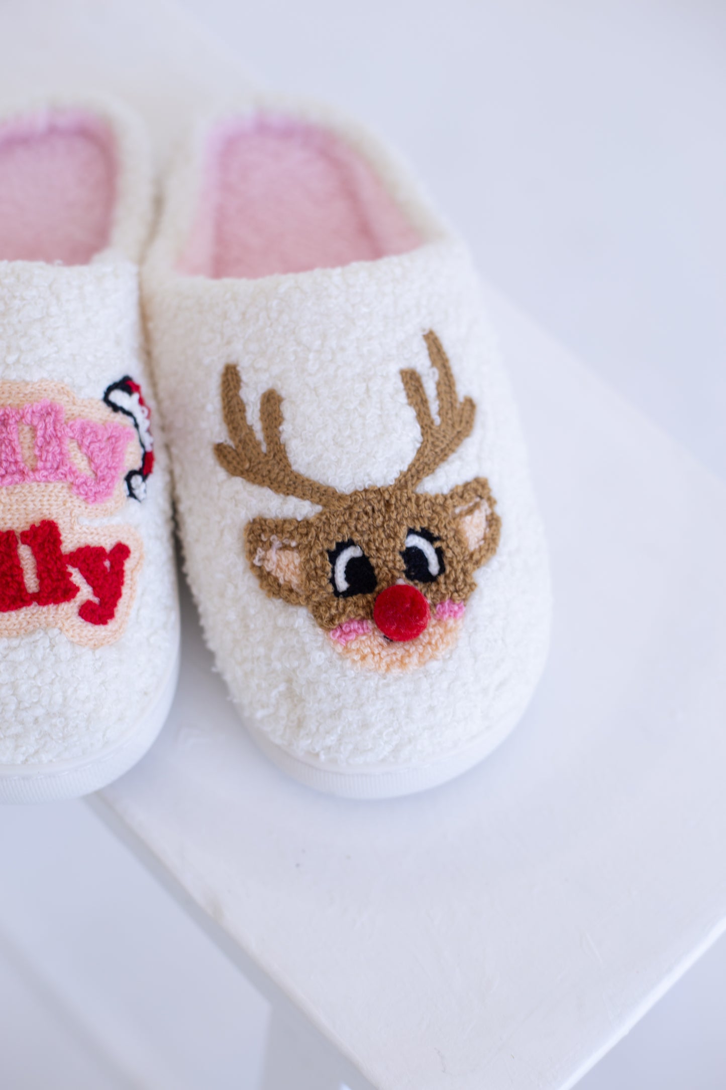 Reindeer Slippers