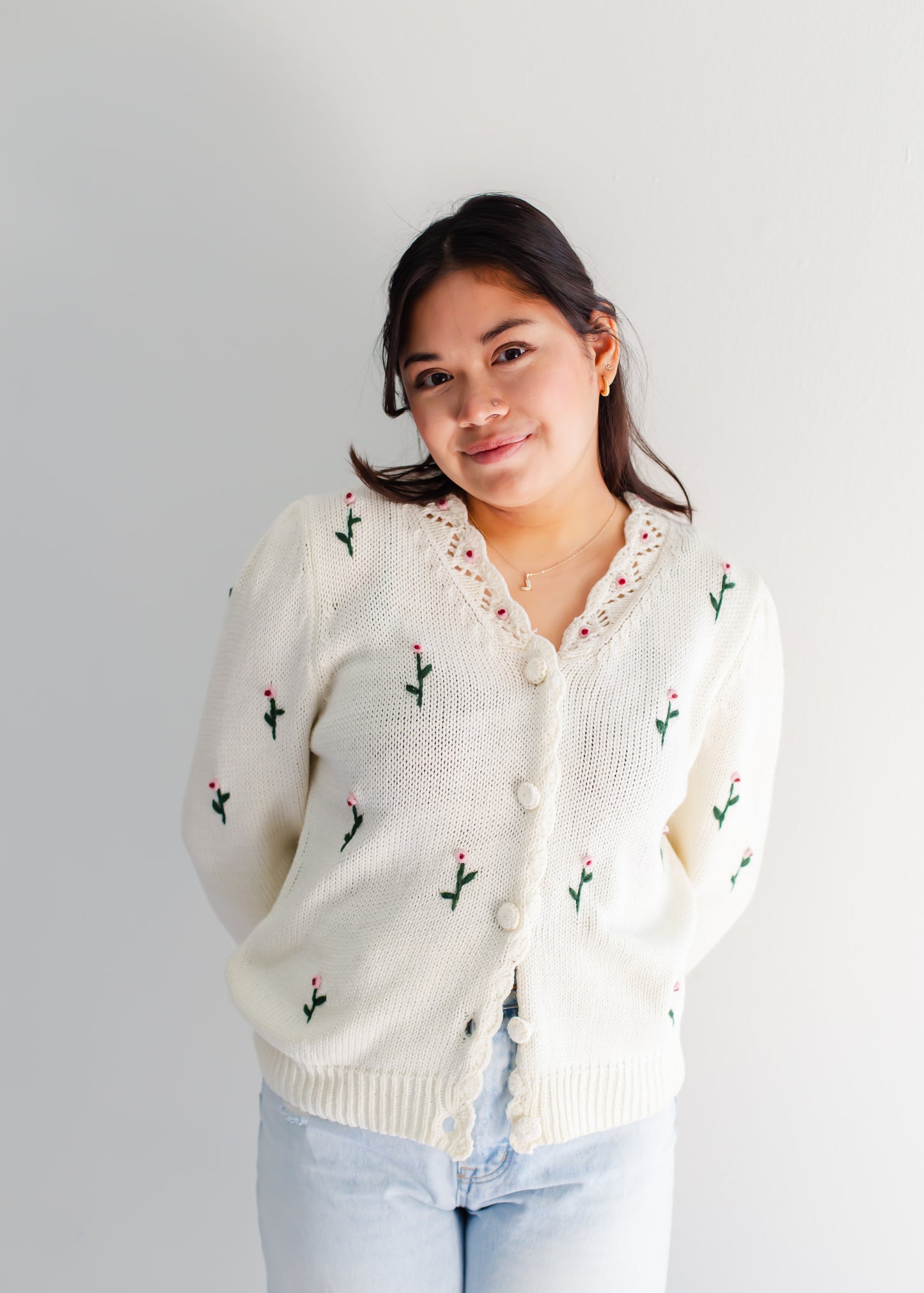 Sweet Blossom Button Up Cardigan