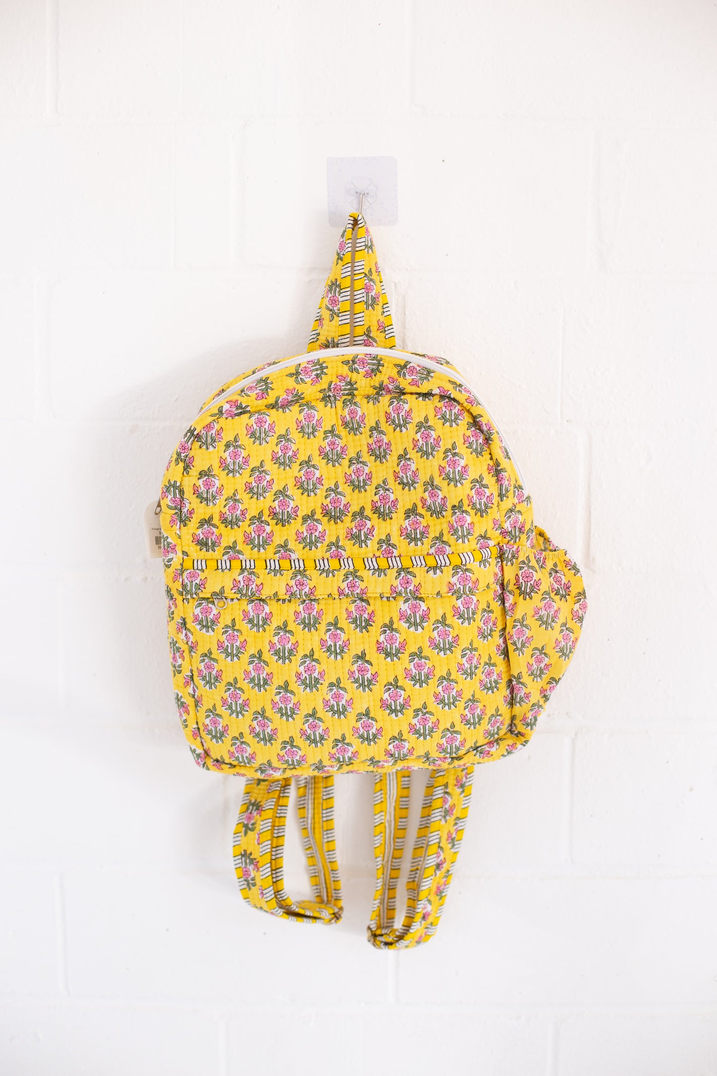 Winona Yellow Floral Print Backpack