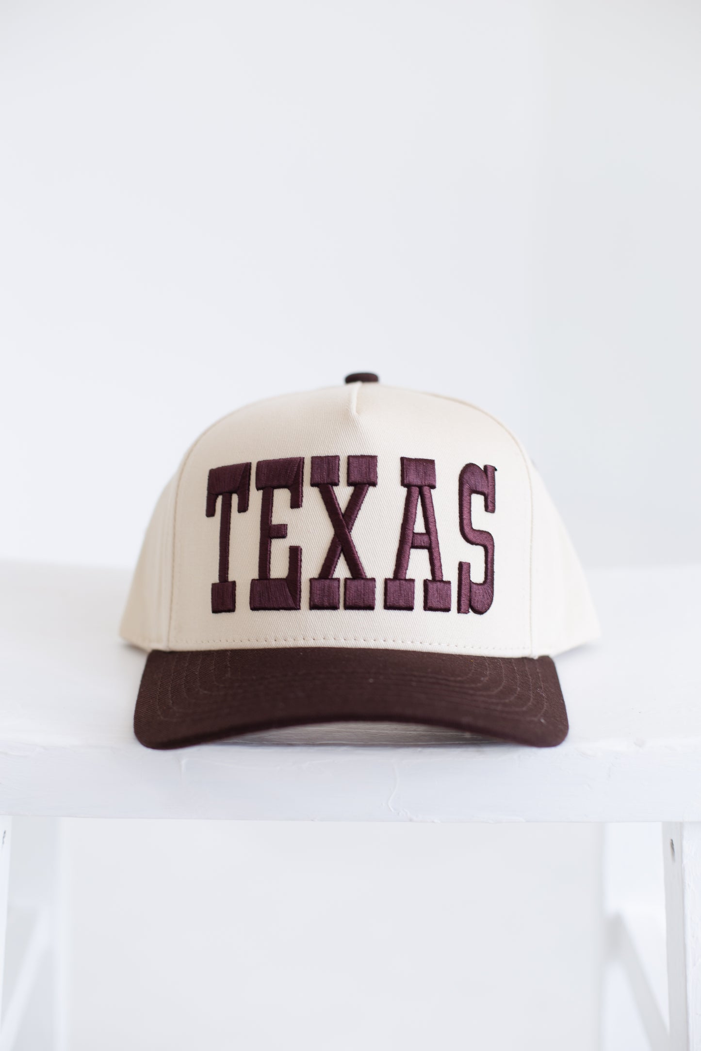 Brown Texas Ball Cap