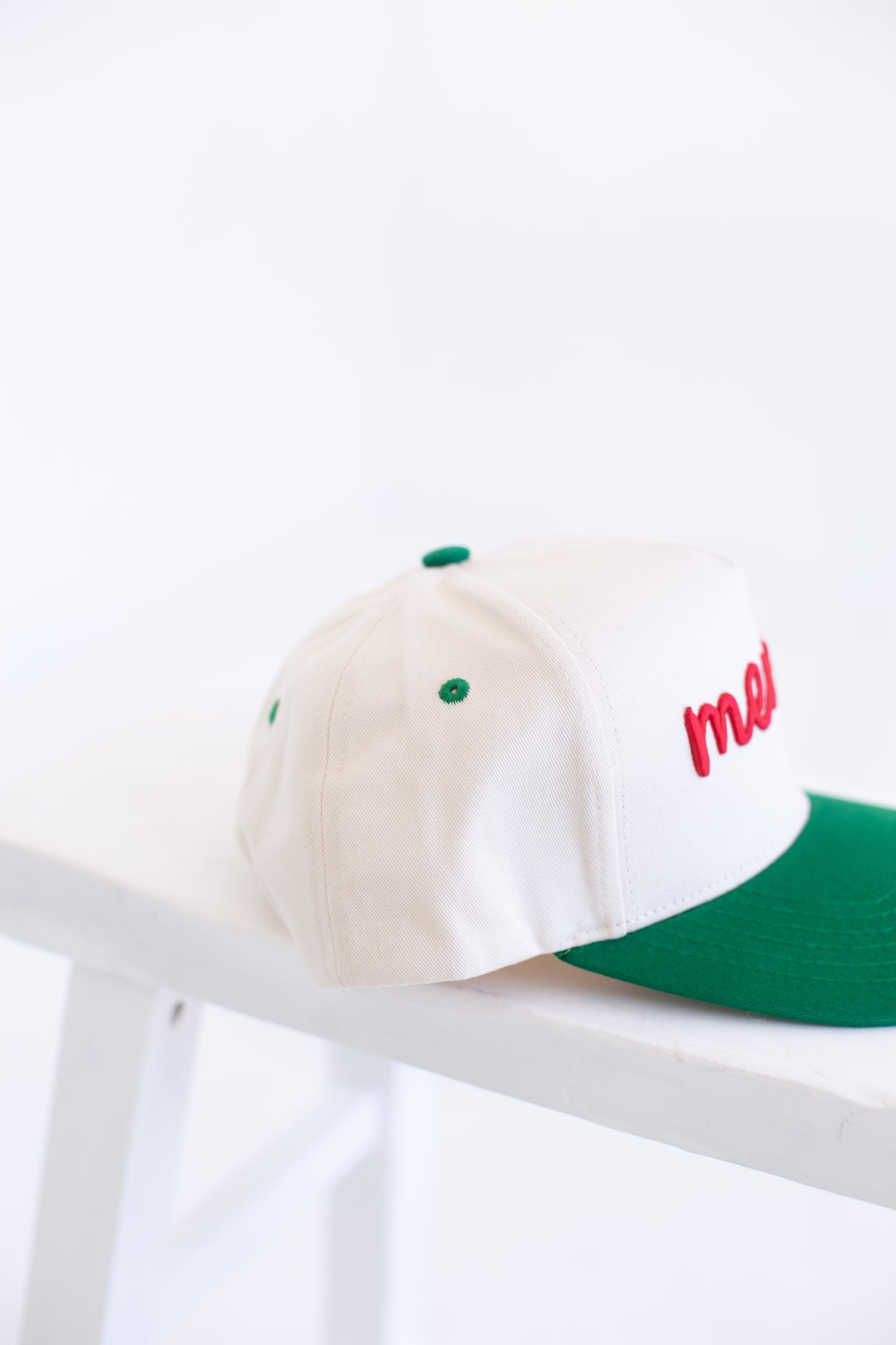 Merry Green Billed Ball Cap