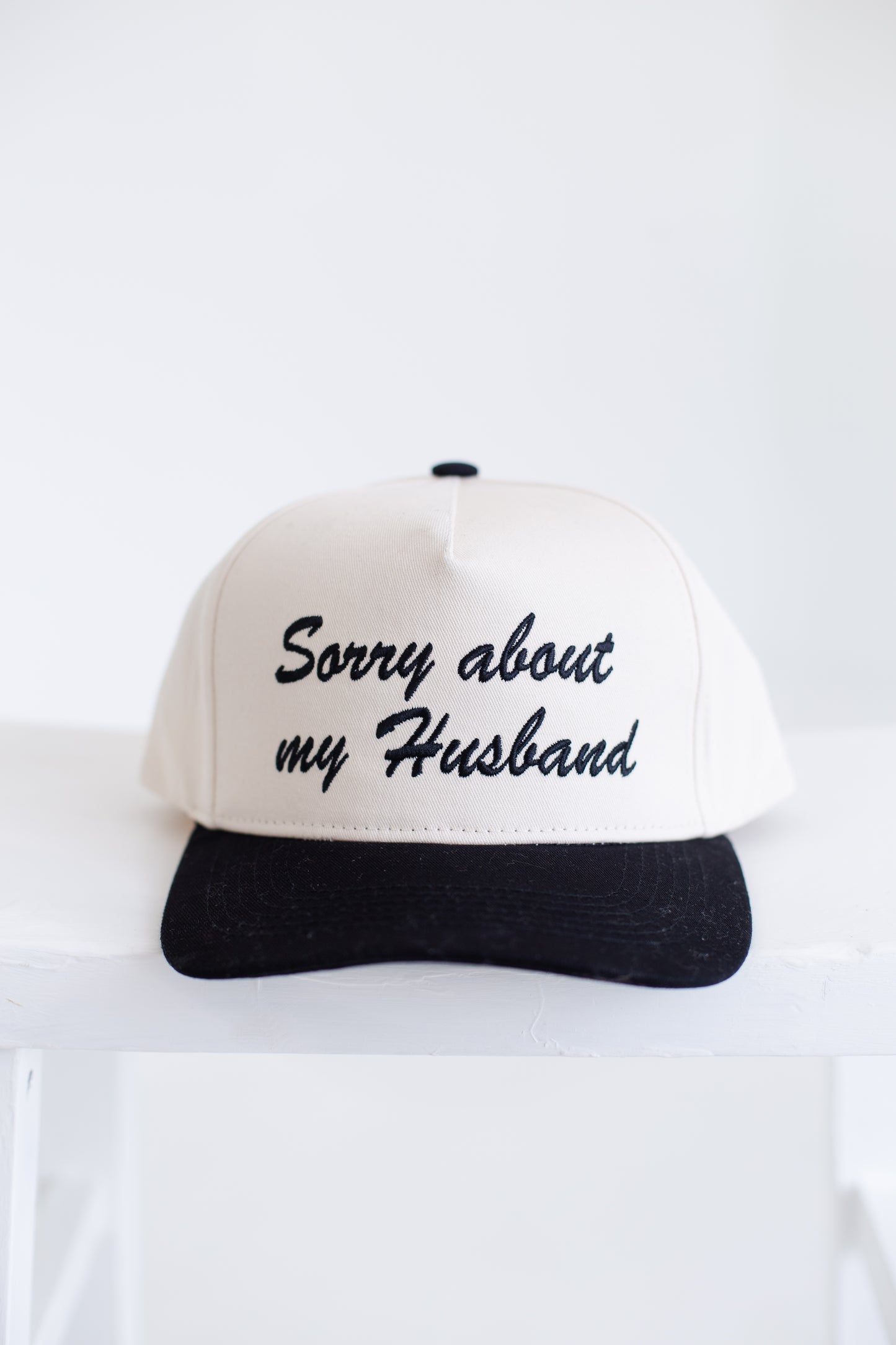 Sorry About My Husband Ball Cap