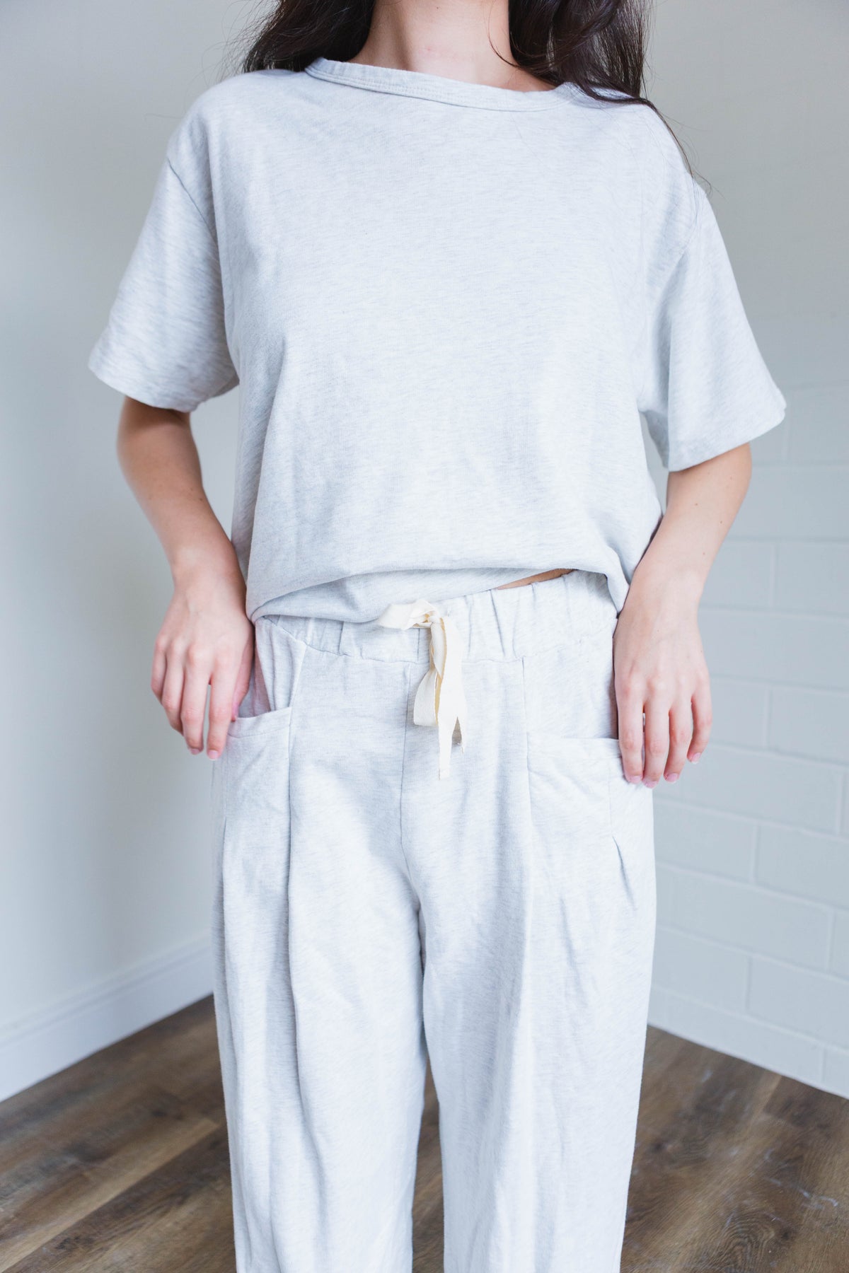 The Everyday Lounge Set in Heather Grey