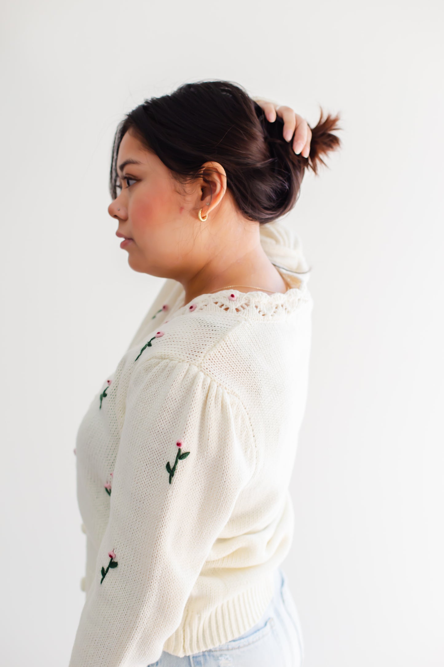 Sweet Blossom Button Up Cardigan