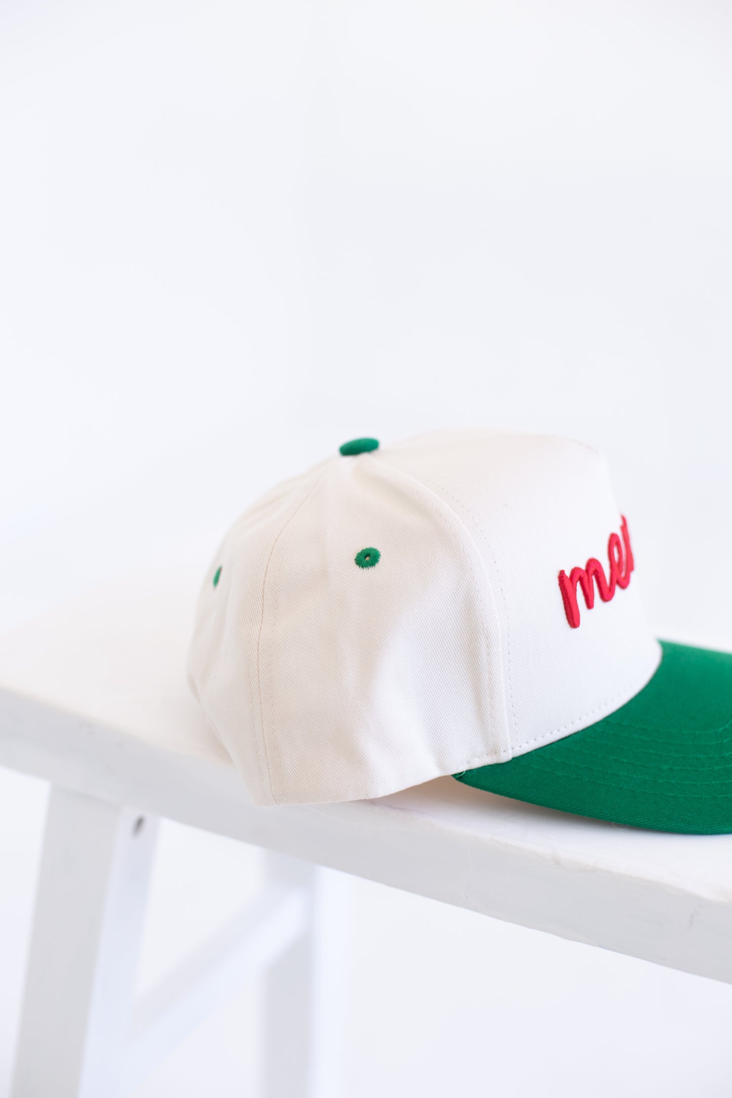 Merry Green Billed Ball Cap