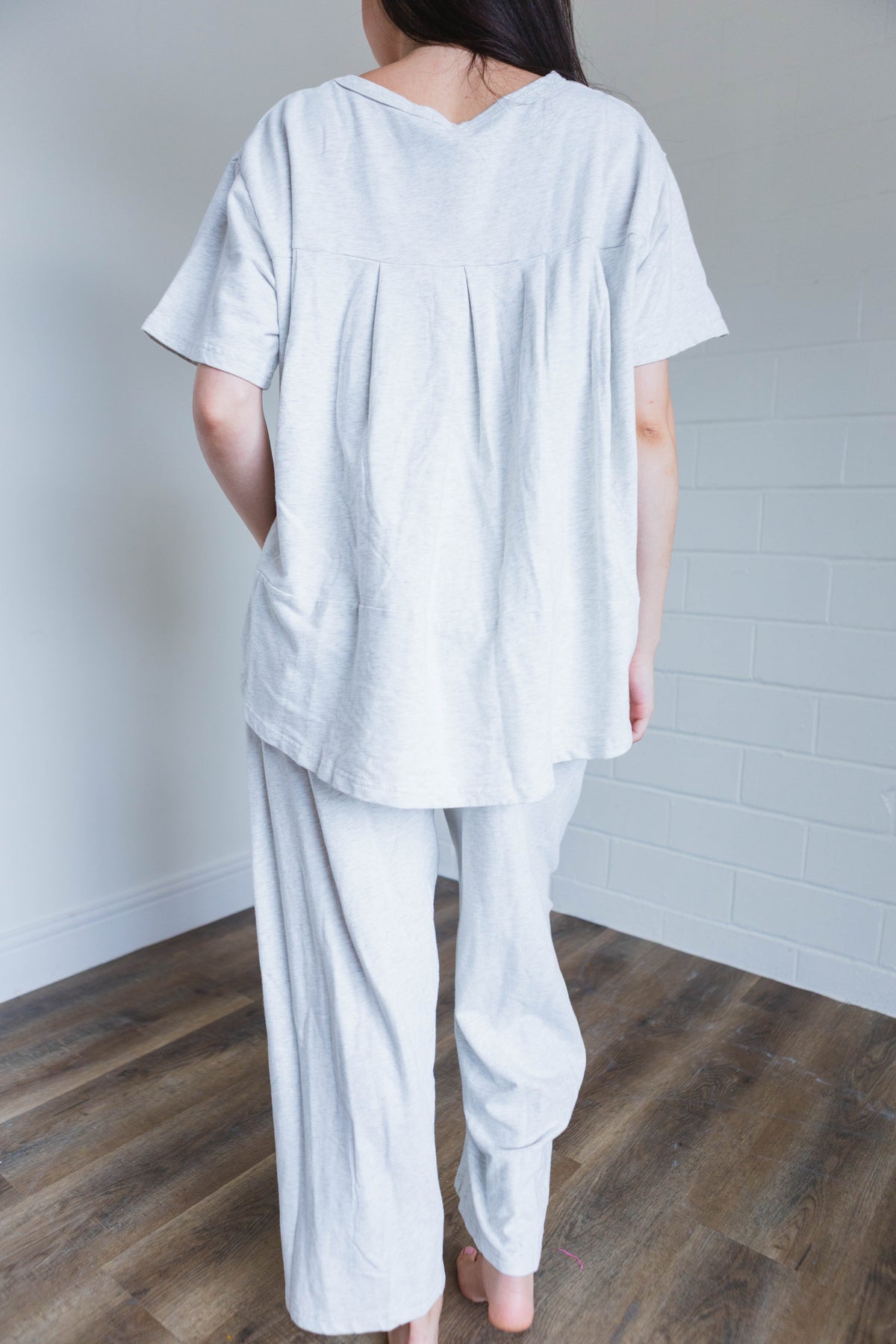 The Everyday Lounge Set in Heather Grey
