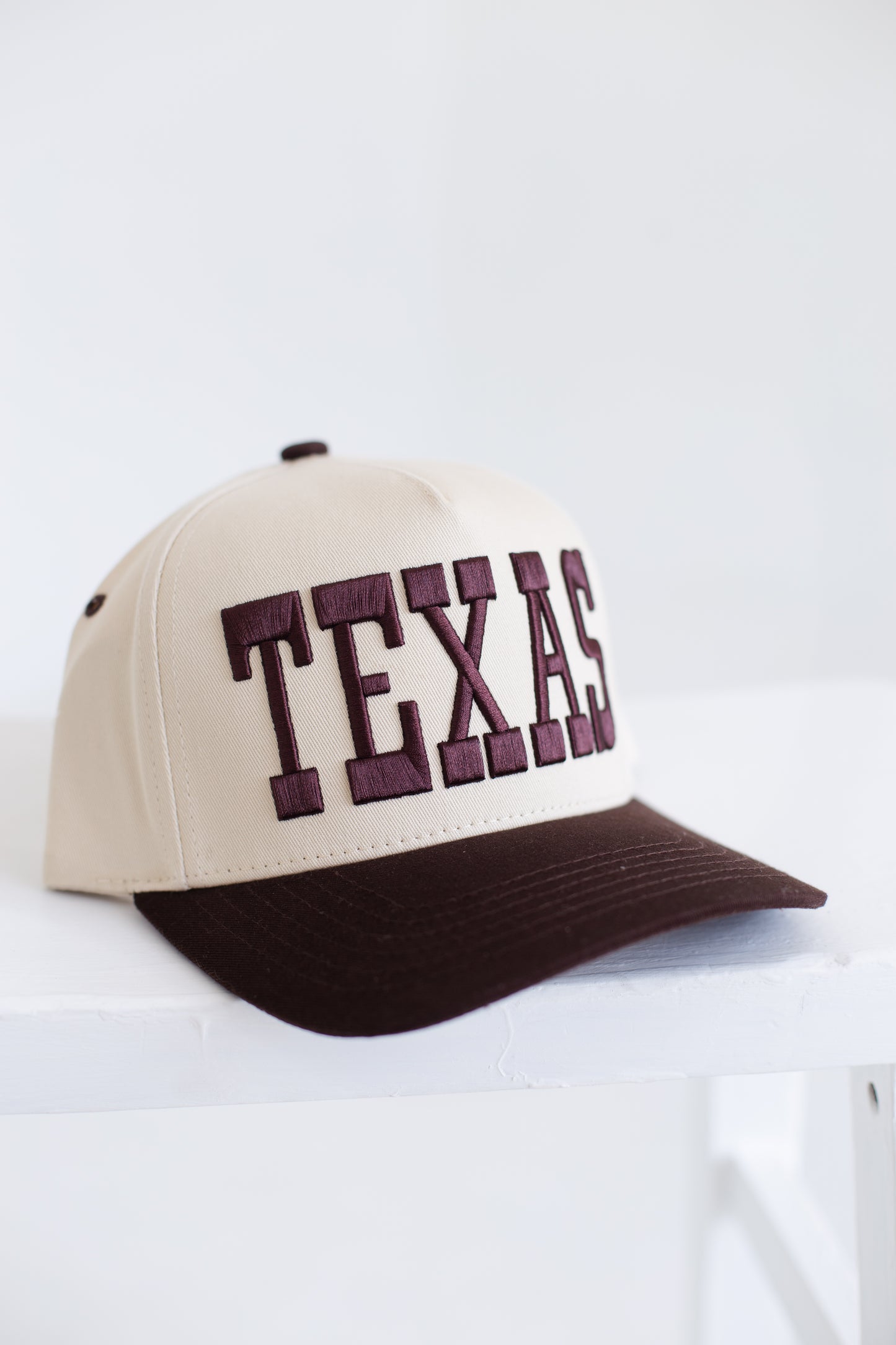 Brown Texas Ball Cap
