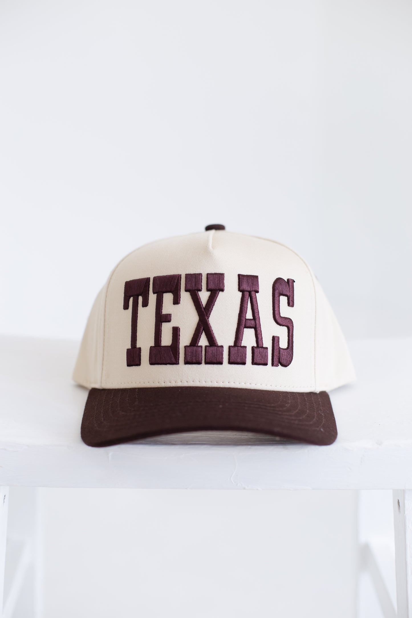Brown Texas Ball Cap