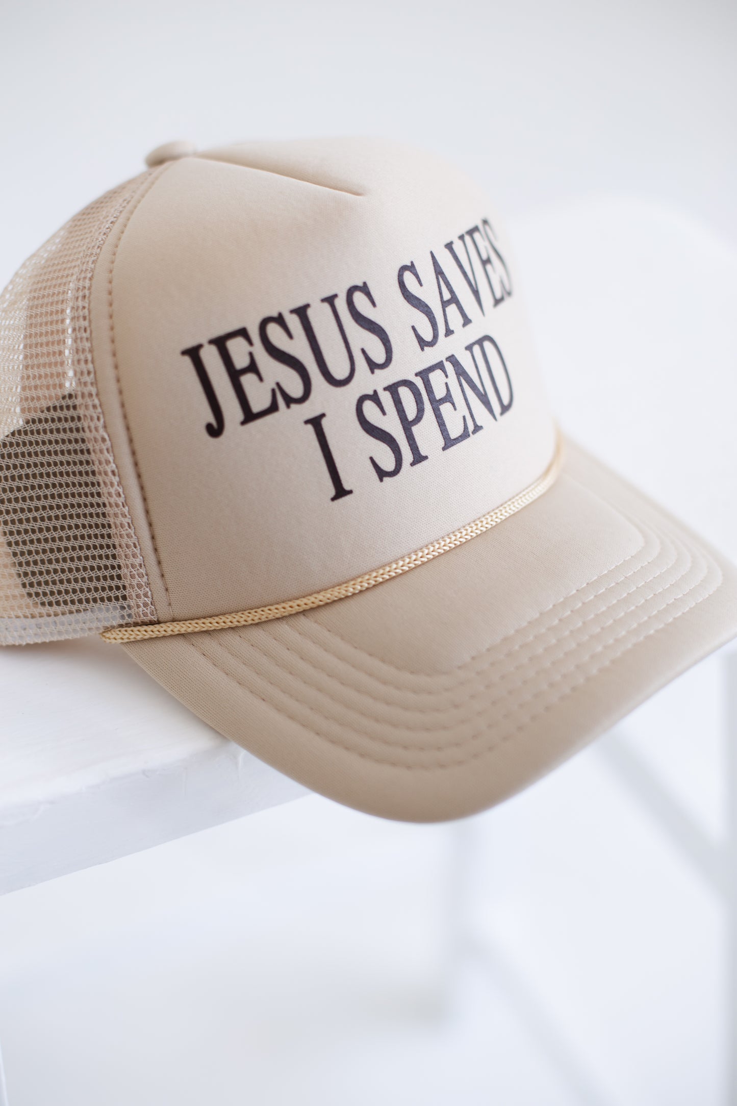 Jesus Spends I Save Ball Cap