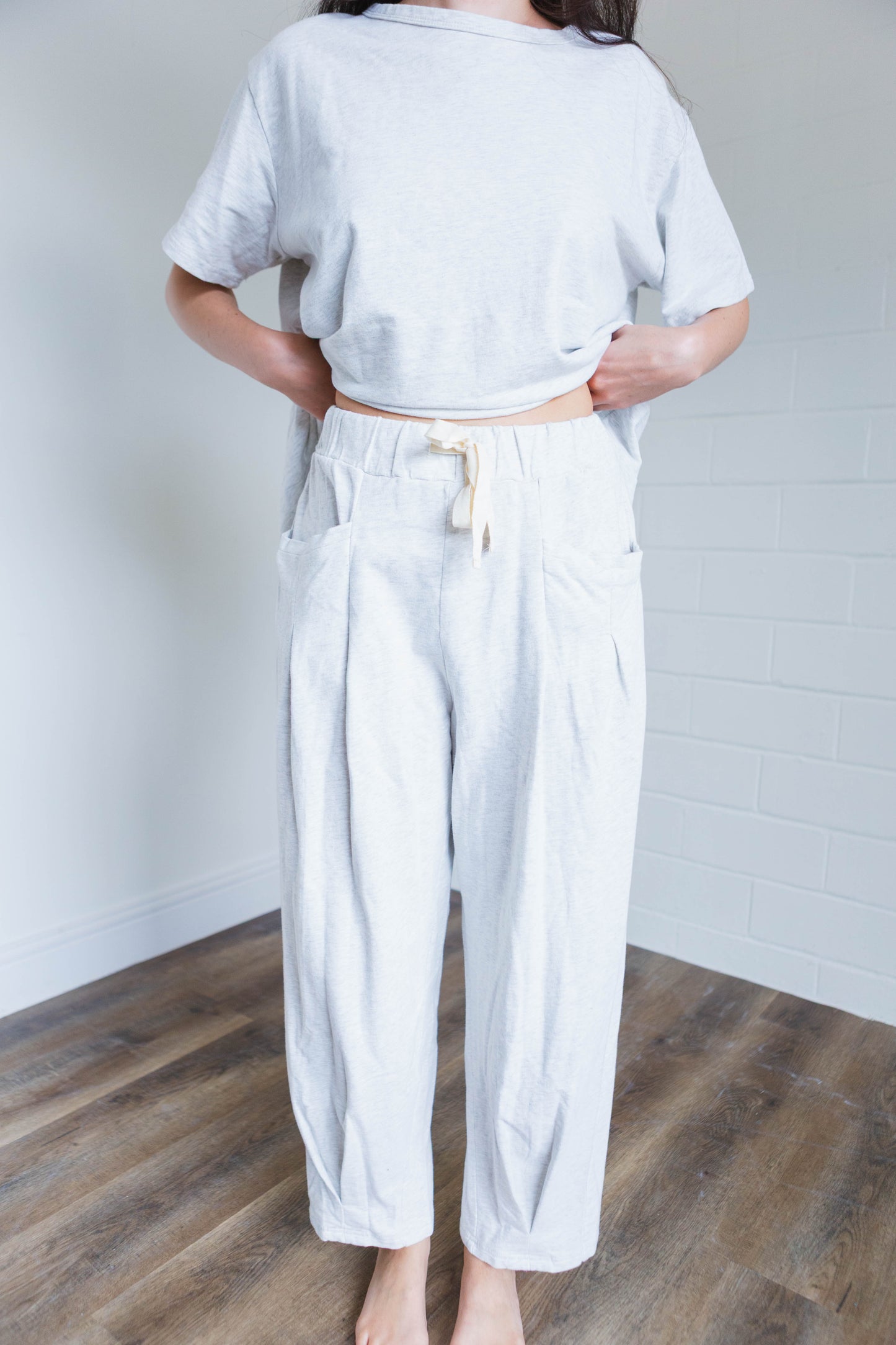 The Everyday Lounge Set in Heather Grey