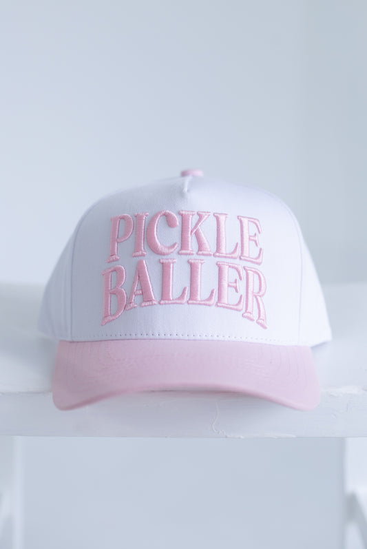 Pickleball Pink Ball Cap