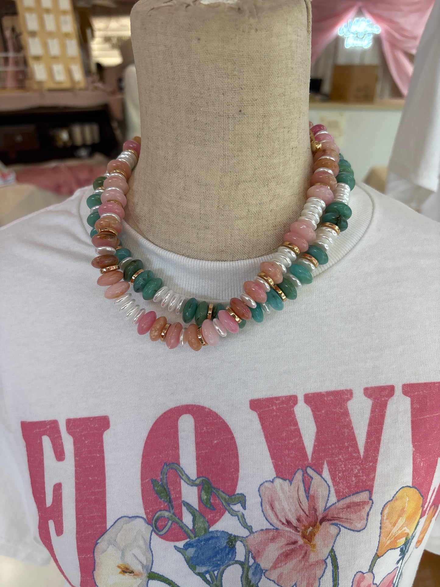 Surf Side Beaded Necklace