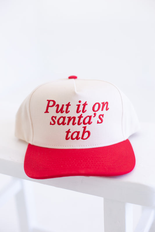 Put it On Santa's Tab Ball Cap